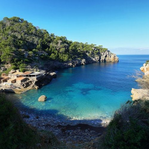 Bucht im Nordenwesten von Mallorca