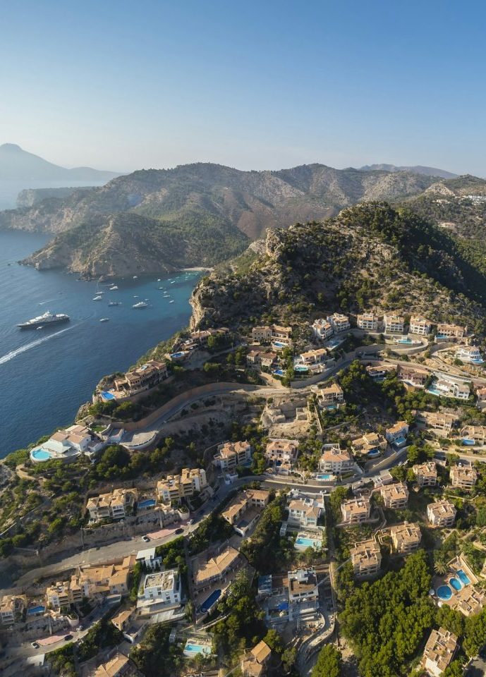 Bucht Port d' Andratx auf Mallorca