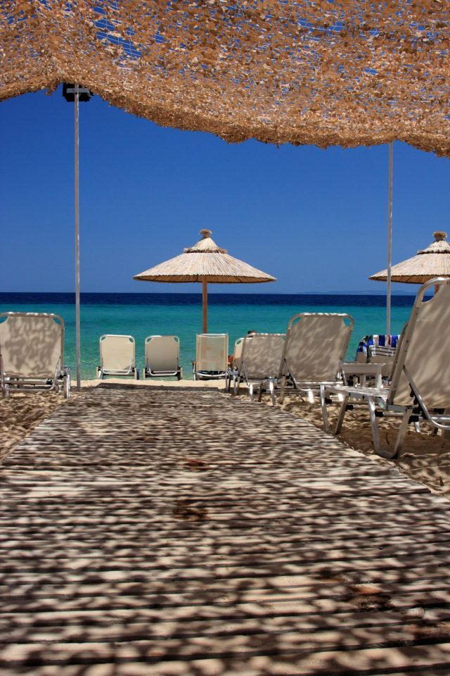 Cafe am Strand in S’Estanyol Mallorca