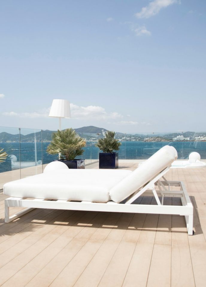 Dachterrasse mit Meerblick auf Mallorca