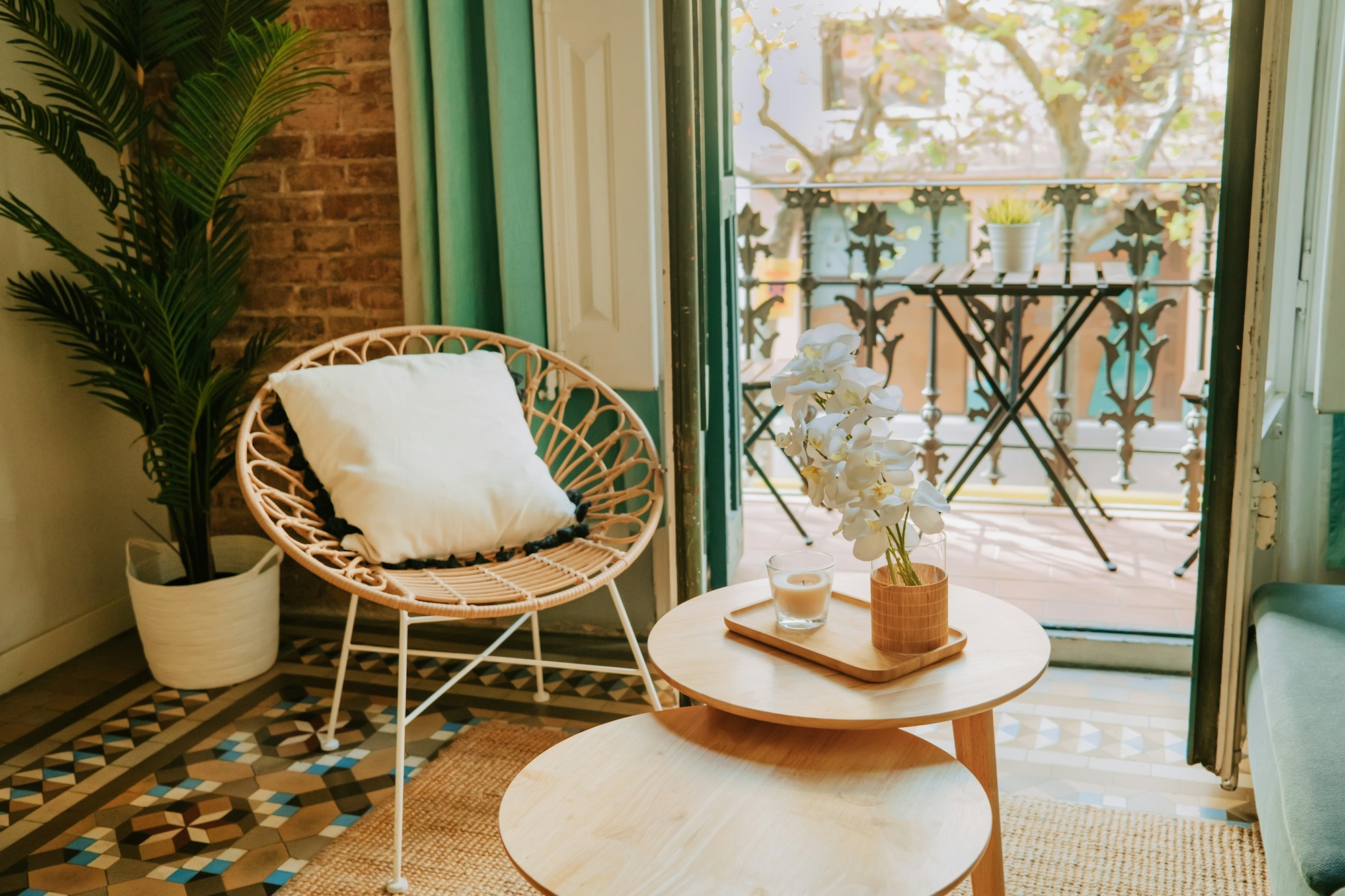 Immobilie mit gemütlicher Einrichtung, Wohnung mit Balkon in Santa Catalina Palma de Mallorca