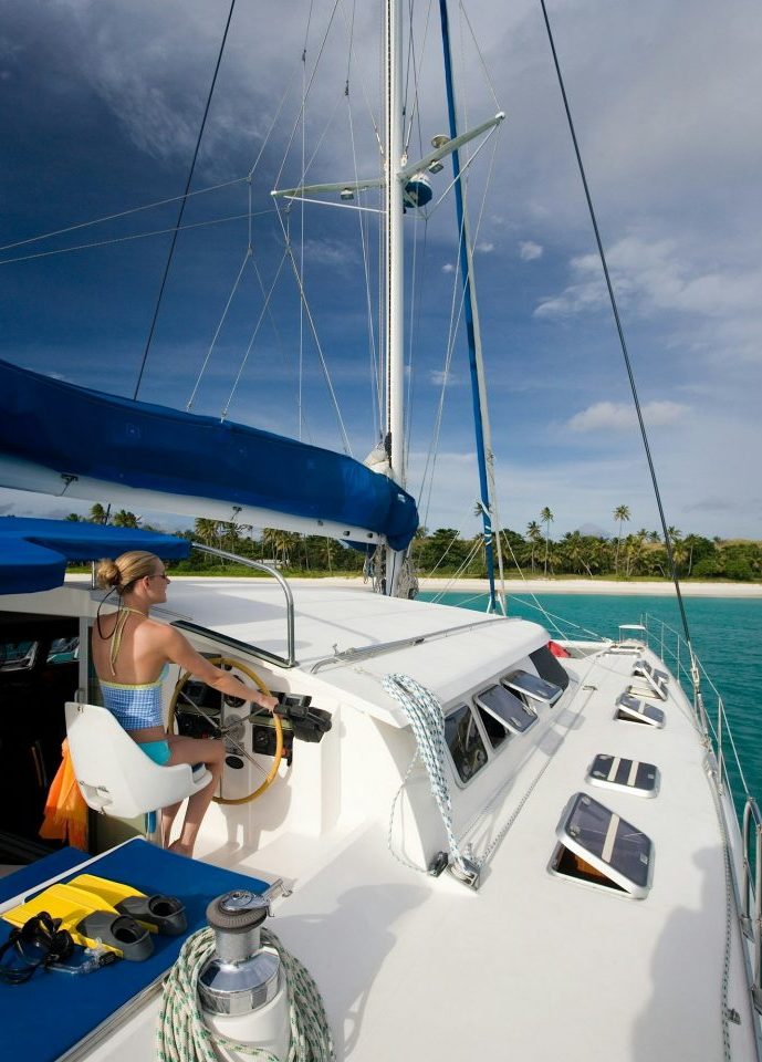 Luxus-Katamaran in Canyamel Mallorca