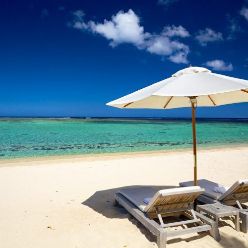 Sandstrand in Colònia de Sant Pere auf Mallorca