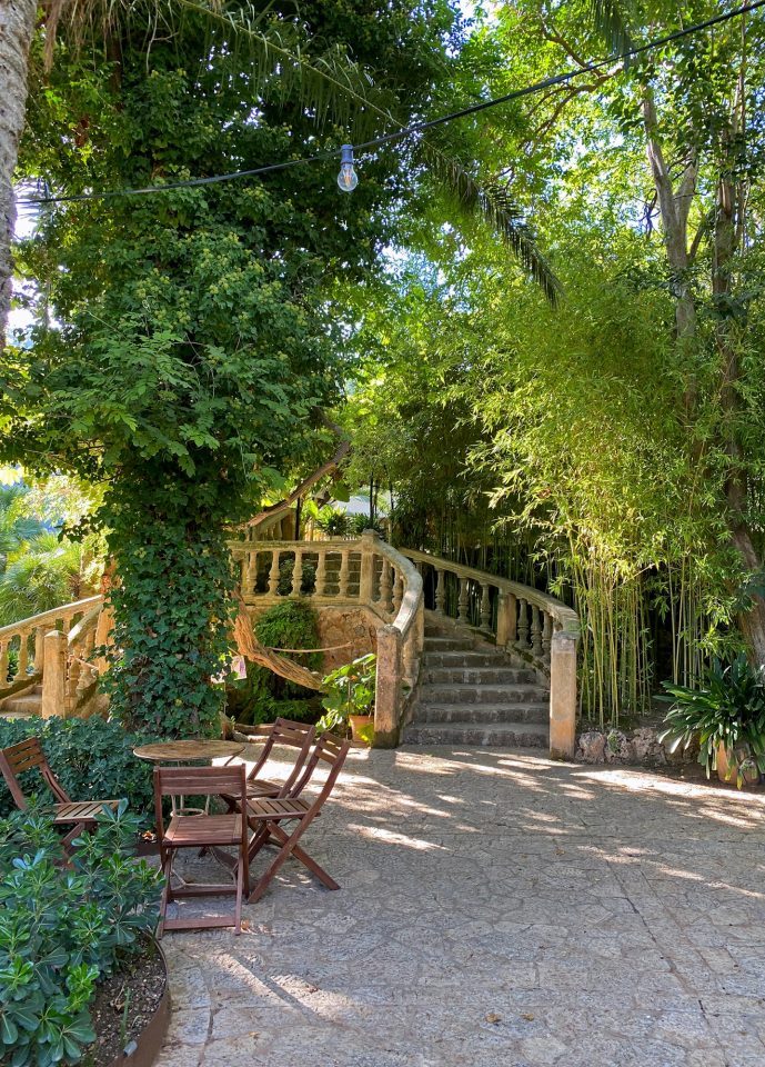 Schöner Garten in Banyalbufar auf Mallorca