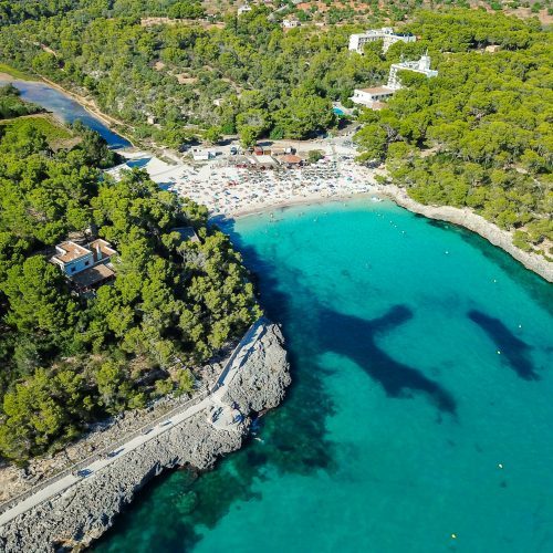 Strand Cala Llombards auf Mallorca