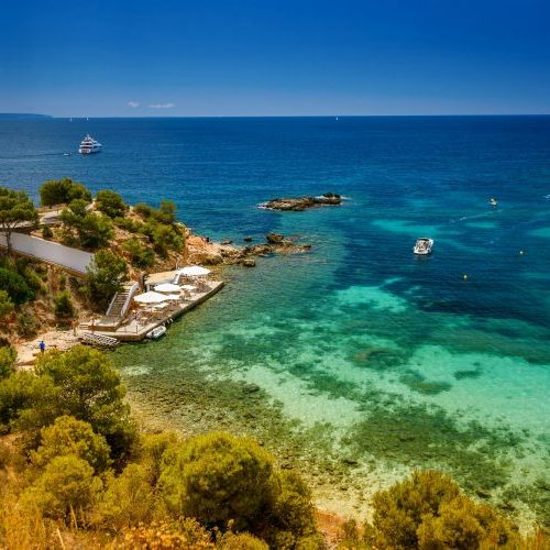 Strand von Portals Nous auf Mallorca