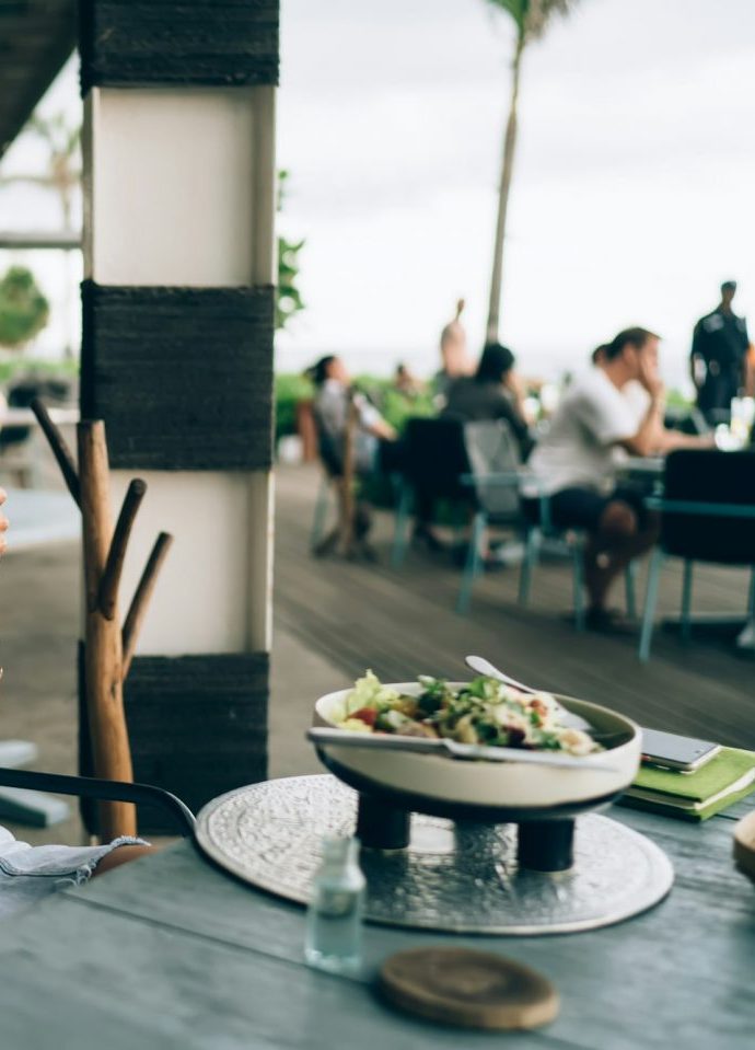 Straßencafe in La Vileta Palma de Mallorca
