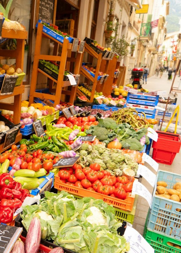 Straßenladen in Playa de Muro Mallorca